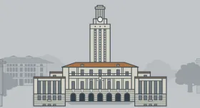 Animated gif of the UT Tower