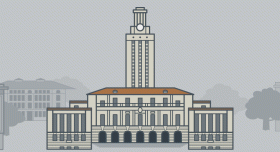 Animated gif of the UT Tower