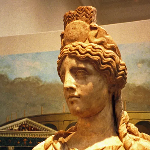 Bust of Roman statue Roman statue